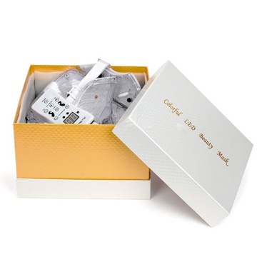 СВЕТОДИОДНАЯ МАСКА 7 ЦВЕТОВ СВЕТОДИОДНАЯ МАСКА СВЕТОТЕРАПИЯ ПОДХОДИТ ДЛЯ ЛИЦА И ШЕИ