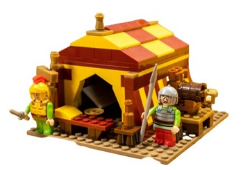 Klocki Playtive Asterix i Obelix Zestaw 197 el.