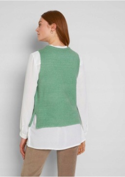 32 ТРИКОТАЖНАЯ КУРТКА С РУКАВАМИ Bonprix