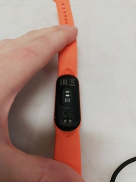 Amazfit Band 5 pomarańczowy smartband