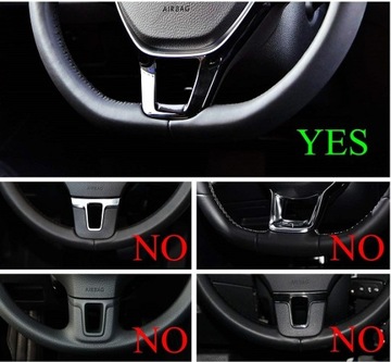 Декор на руль для VW Golf 7 2012-..