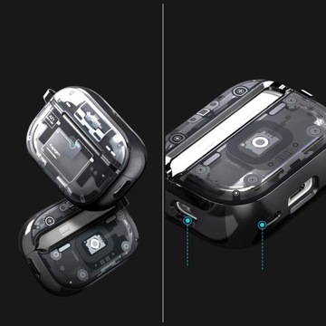 Чехол для AirPods Pro 2, Spigen Ultra Hybrid Zero One, чехол с карабином
