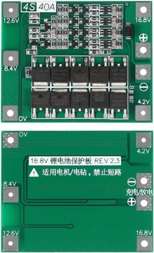 ŁADOWARKA BMS LI-ION BMS 4S 40A 18650 BALANSER ENHANCED
