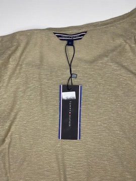 Tommy Hilfiger koszulka damska t-shirt khaki r. XS