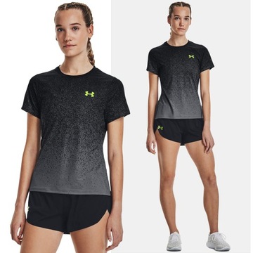 KOSZULKA DAMSKA UNDER ARMOUR TERMOAKTYWNA T- SHIRT DO BIEGANIA 1378405