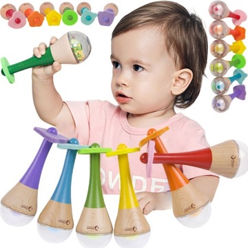 MARAKAS INSTRUMENT DLA DZIECI 1 szt. CLASSIC WORLD