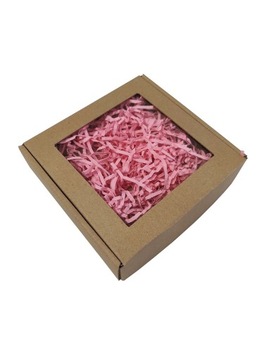 Наполнитель для бумаги розовая стружка 0,1кг/100г