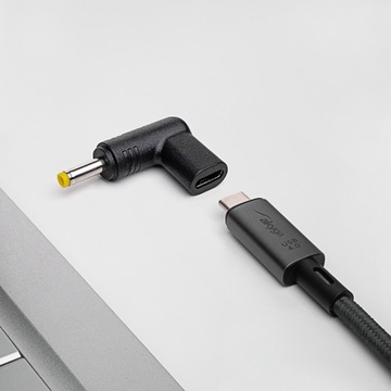 Przejściówka do laptopa USB-C do 4.0 x 1.7 mm