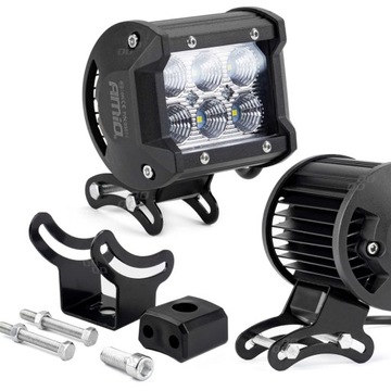 LAMPA ROBOCZA 6LED 95x77 18W FLAT 9-36V