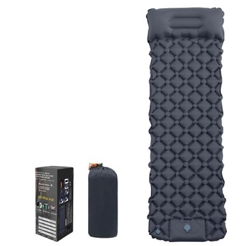 НАДУВНОЙ МАТРАС, КЕМПИНГОВОЕ СИДЕНЬЕ, ТЕМНО-СИНИЙ