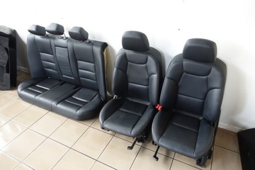 Mercedes w204 fotele tapicerka fotel skóra c-klasa sedan