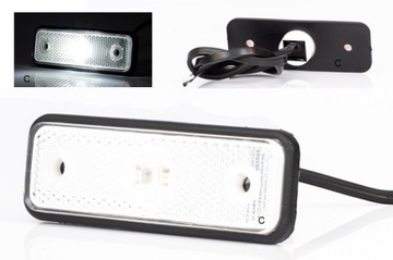 Lampa obrysowa LED do przyczepki przyczepy naczepy ciężarówki FT-004 B