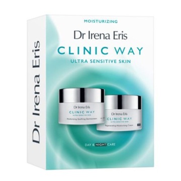 ERIS CLINIC WAY ZESTAW NAWILŻANIE KREM DZIEŃ + NOC
