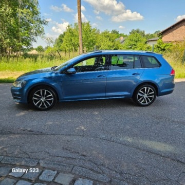 Volkswagen Golf VII Variant 1.6 TDI BlueMotion Technology 110KM 2014 Volkswagen Golf Aluminiowe Felgi Czujniki ParkowaniaNawigacja Gwarancja Vip, zdjęcie 2