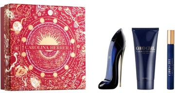 Zestaw Carolina Herrera Good Girl 80ml edp +10ml edp +100ml Balsam do ciała
