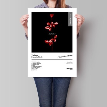 Plakat Depeche Mode Violator Płyta CD Vinyl Cover