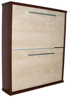 Подвесной шкаф 70-х годов, 2x створки - цвета KRONOSpan