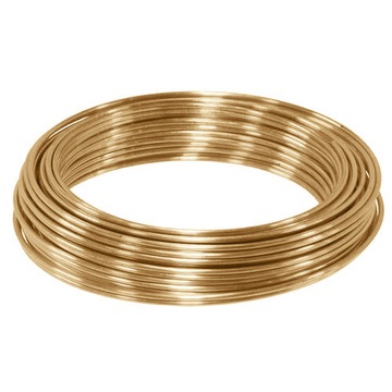Drut mosiężny modelarski fi 1mm x 5mb | 5 metrów