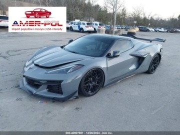 Chevrolet Corvette C7 2024 Chevrolet Corvette 2024 r., 5,5 L Z06 RWD 3LZ 5.5 Benzyna 670KM