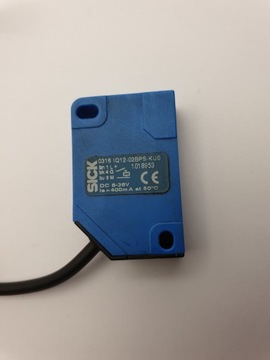 Индуктивный датчик SICK 0316 IQ12-02BPS-KU0 пнп нет