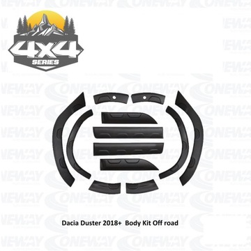 Dacia Duster 2018+ Обвес Off Road