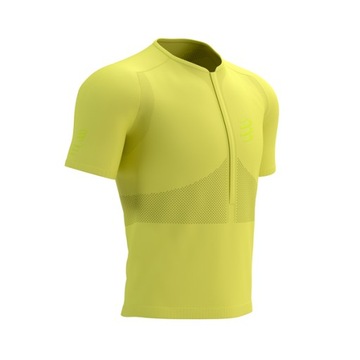беговая рубашка COMPRESSPORT TRAIL с половинной молнией из нержавеющей стали TOP M