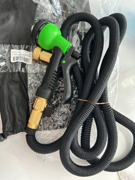 Wąż ogrodowy rozciągliwy + pistolet 2,5m-7,5m