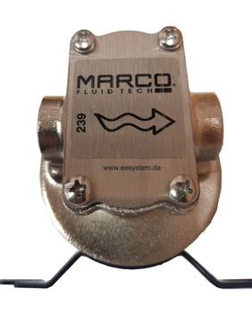 Высокопроизводительный полимерный шестеренный насос Marco UP8-P 12V 10 л/мин 4 бар, производство