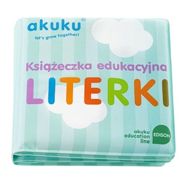 AKUKU KSIĄŻECZKA EDUKACYJNA DO WODY piszcząca