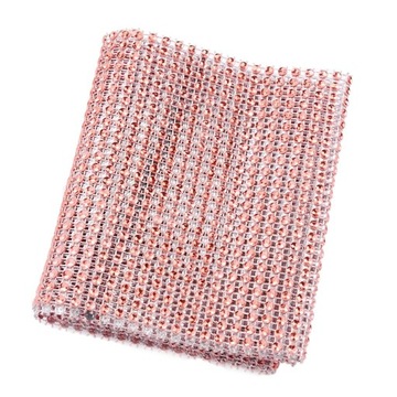 24 rzędy 10 jardów Diamond Sparkling Rhinestone Re