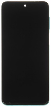 Wyświetlacz Xiaomi Redmi Note 9 Pro Service Pack Oryginalny LCD Ramka Ziel