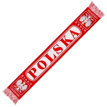 Фанатский шарф сборной Польши Бяло Червони.