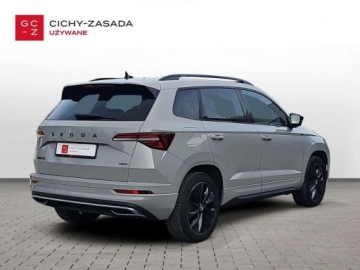 Skoda Karoq Crossover Facelifting 2.0 TSI 190KM 2023 Skoda Karoq Sportline, Full LED Matrix, 4x4, DSG, Salon PL, VAT 23 2.0, zdjęcie 4