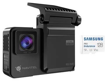 Wideorejestrator Navitel RS2 DUO + karta 128 GB
