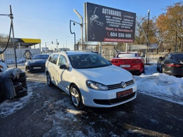 Volkswagen Golf VI Variant 2.0 TDI-CR DPF 140KM 2010 Volkswagen Golf 2.0 TDI 140 KM, Automat DSG,