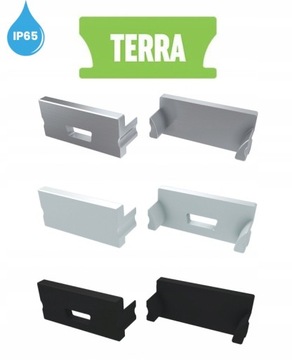 Водонепроницаемый ПРОФИЛЬ ДЛЯ СВЕТОДИОДНЫХ ЛЕНТ 3м TERRA SILVER IP65 / IP67