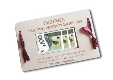 Twój Pierwszy Milion prezent na urodziny ślub 18