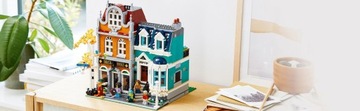 LEGO Creator Expert 10270 Trzypiętrowa księgarnia Kamienica Modułowe Budynk