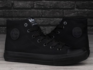 Buty, trampki wysokie męskie Lee Cooper Black