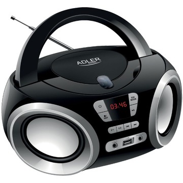 RADIO GŁOŚNIK Boombox Wieża USB MP3 CD FM AUX