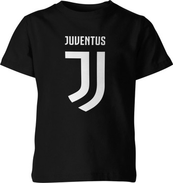 DZIECIĘCA KOSZULKA JUVENTUS BAWEŁNIANA R. 128 CM DLA DZIECI CHŁOPIĘCA
