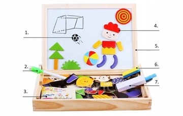 ОБРАЗОВАТЕЛЬНАЯ БОЛЬШАЯ МАГНИТНАЯ ДОСКА