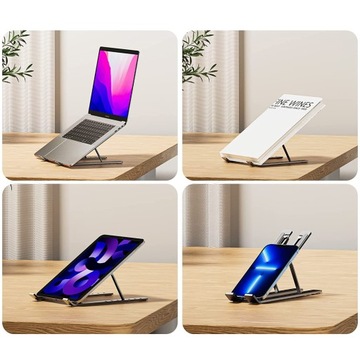 РЕГУЛИРУЕМАЯ ПОДСТАВКА ДЛЯ НОУТБУКА и ПЛАНШЕТА ПОДСТАВКА из АБС-пластика