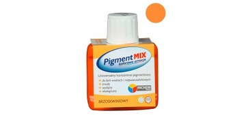 Farba akrylowa PIGMENT Inchem 0,08 l BRZOSKWINIOWY BARWNIK POMARAŃCZOWY