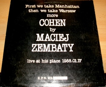 MACIEJ ZEMBATY BY COHEN LIVE LP