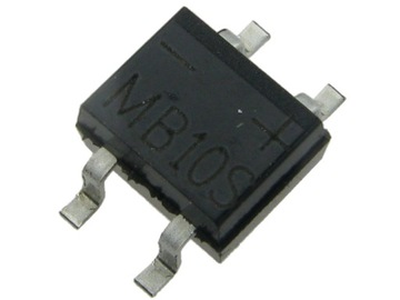 Mostek prostowniczy SMD 0,5A MB10S (2 szt.) /0563-2