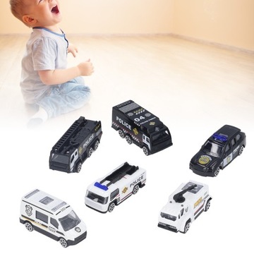 Zestaw samochodowy SWAT 1: 64 ze stopu metalu