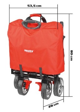 ДЕТСКАЯ ТРАНСПОРТНАЯ КОЛЯСКА ДЛЯ ОТДЫХА, СКЛАДНОЙ ВЕРХ, РЕМНИ, HECHT 50006