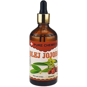 OLEJ JOJOBA TŁOCZONY NA ZIMNO NIERAFINOWANY 100ml