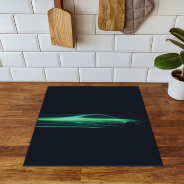 MATA OCHRONNA NA KUCHENKĘ TO WIĘCEJ MIEJSCA 60x52 zielona - samochód